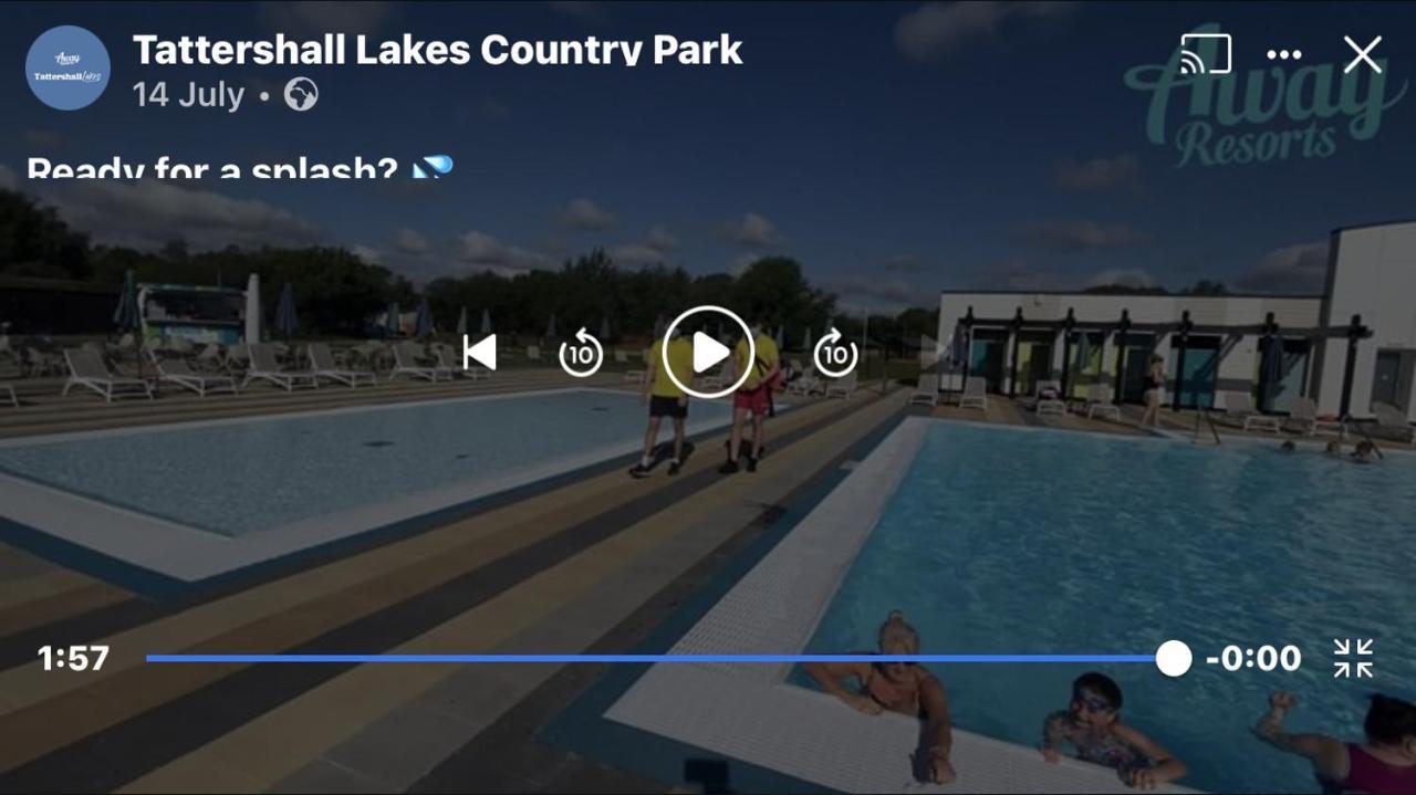 Tattershall Lakes Retreat 3 Bedroom Mini Lodge Waddington  Bagian luar foto
